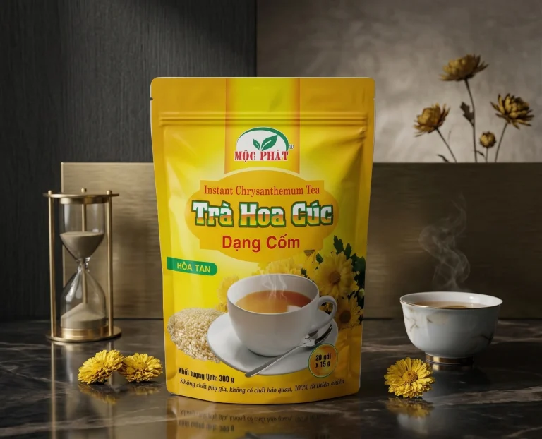 tra hoa cuc moc phat