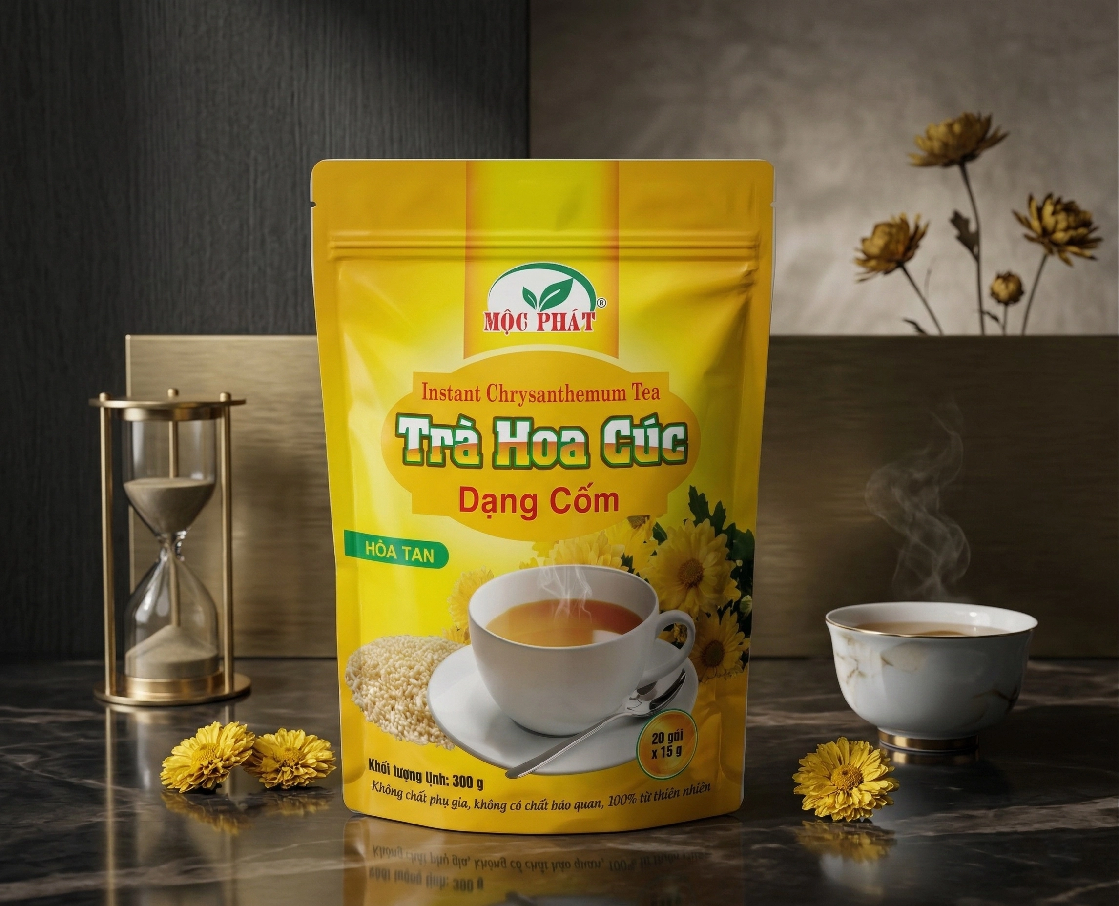 tra hoa cuc moc phat